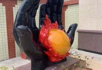 火球雕塑制造，白鋼構件，不銹鋼火球雕塑提供