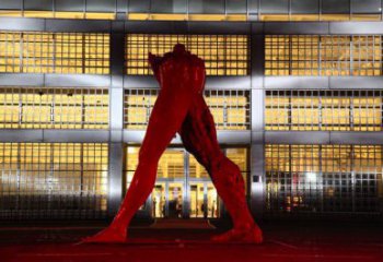 人字雕塑制造商，景觀雕塑，不銹鋼人字雕塑供給