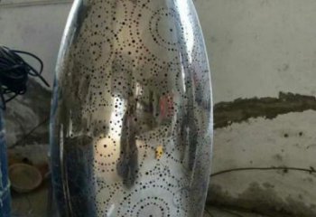 鏡面球雕塑承接，鋼管組合，鏤空不銹鋼球雕塑特供