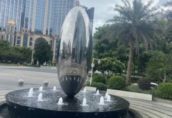 圓球雕塑供需，標識雕塑，景觀圓球噴泉雕塑指用