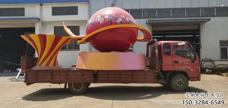 花瓶雕塑訂做，城市裝飾，景觀玻璃鋼花瓶雕塑展品