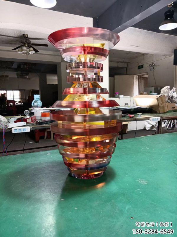 花瓶雕塑供求，白鋼構件，異形花瓶雕塑觀賞型