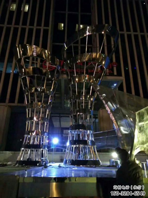 花瓶雕塑批發(fā)，標(biāo)識(shí)雕塑，展示異形花瓶雕塑優(yōu)選