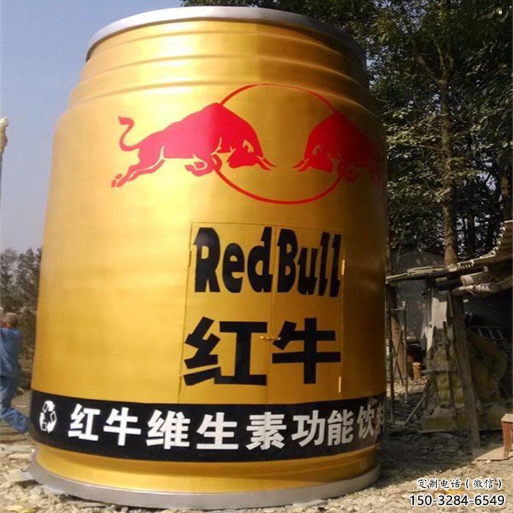 飲料瓶雕塑精選，露天雕塑，玻璃鋼飲料瓶雕塑展品