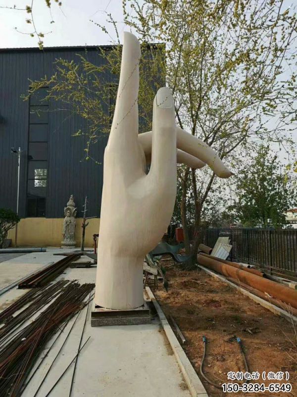 手指雕塑承接，街道標識，一指禪雕塑生產廠家