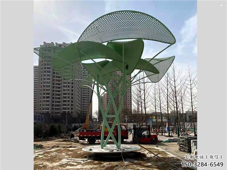 鏤空樹雕塑提供，美陳雕塑，烤漆鏤空樹雕塑承接