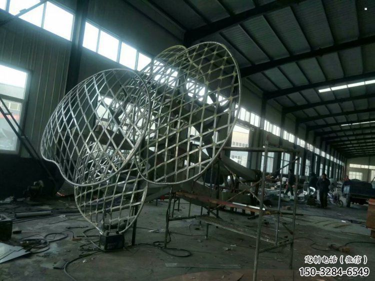 蘑菇樹雕塑選用，多彩藝術，鏤空蘑菇樹雕塑展品