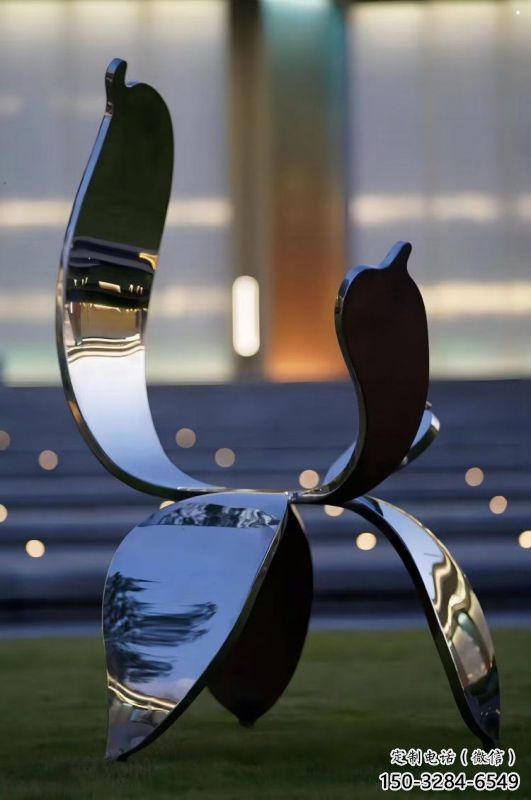 四葉草雕塑定做，多彩藝術，不銹鋼四葉草雕塑選用