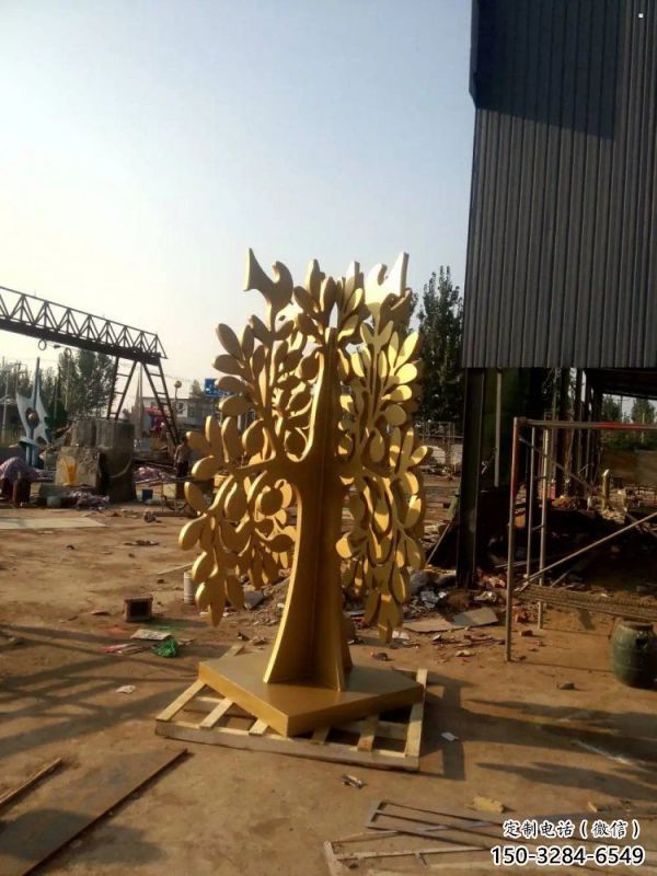 發(fā)財(cái)樹(shù)雕塑指用，景觀概念，不銹鋼發(fā)財(cái)樹(shù)雕塑專(zhuān)供