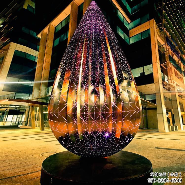 商業街水珠雕塑