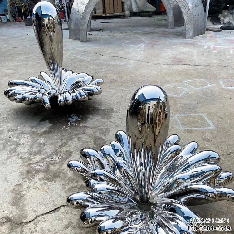 室內(nèi)水珠雕塑