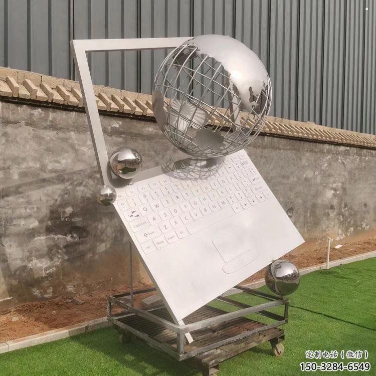 筆記本雕塑展品，彩鋼制作，景觀筆記本雕塑精品