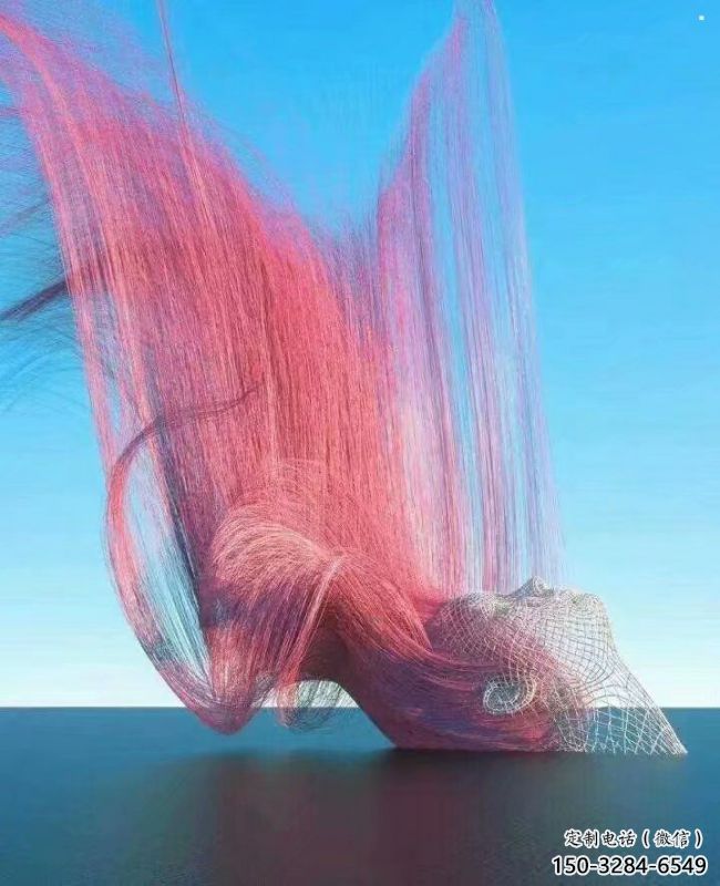 鏤空人物雕塑常用，景觀概念，鐵藝人物雕塑展品