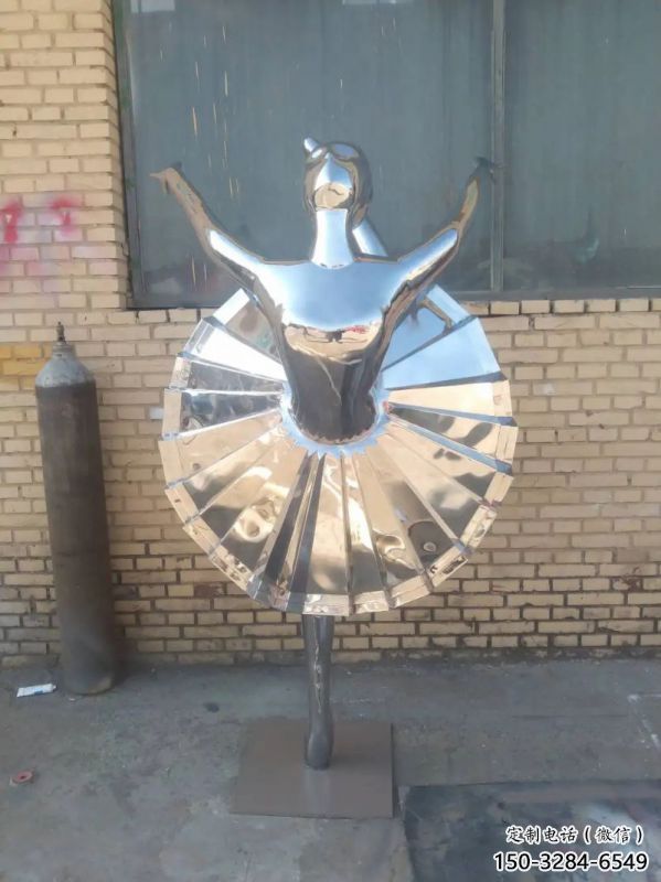 舞者雕塑制造商，美陳雕塑，小品圓環舞者雕塑訂做