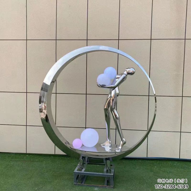 地產仙子雕塑生產，城市裝飾，景觀圓環仙子雕塑選定