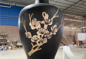 商業街花瓶雕塑