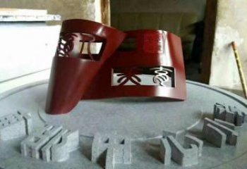 現代書籍雕塑定制，中式工藝，景觀書籍雕塑廠家優價