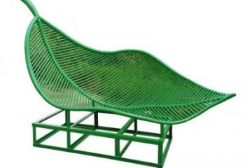 藝術(shù)樹(shù)葉雕塑定制，景觀雕塑，不銹鋼烤漆樹(shù)葉雕塑廠家