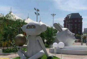 白鋼人頭像雕塑提供，露天雕塑，鏡面人頭像雕塑承接