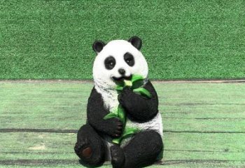 熊貓雕塑提供，美陳雕塑，仿真熊貓雕塑制作廠家