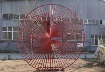 圓環(huán)雕塑生產(chǎn)，白鋼構(gòu)件，美陳鏤空?qǐng)A環(huán)雕塑通用