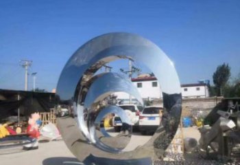 圓鏡雕塑制作，公園小品，不銹鋼圓鏡雕塑優選