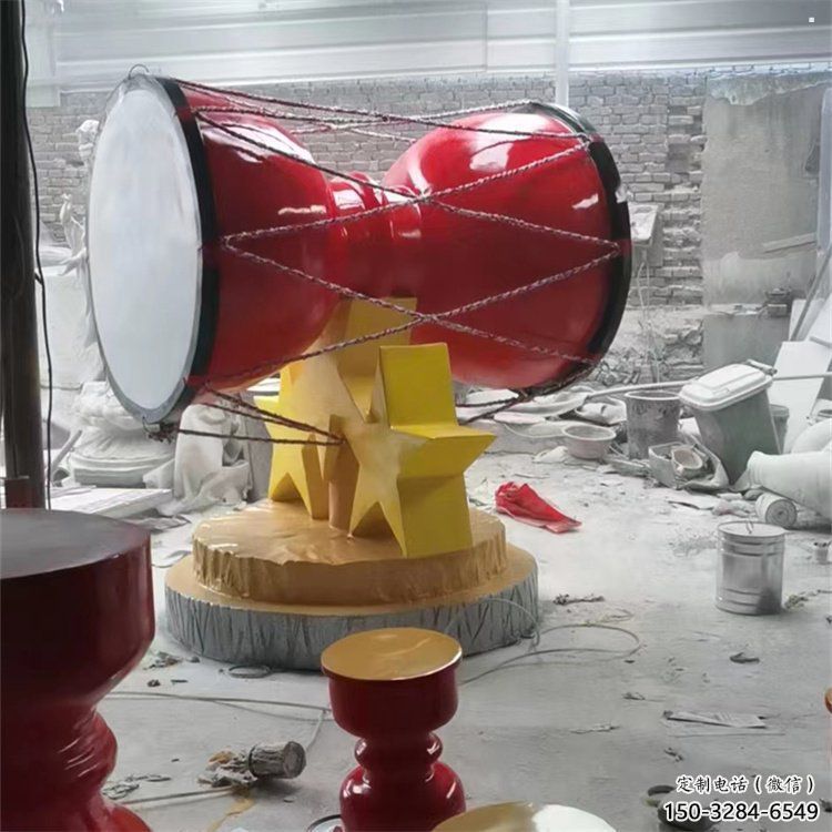 戶外手拍鼓通用，陸地擺件，不銹鋼手拍鼓雕塑制作優(yōu)選