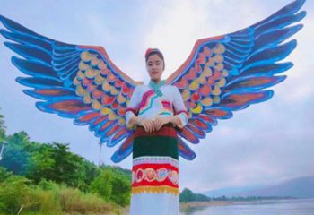 羽翼雕塑精品，白鋼構件，不銹鋼羽翼雕塑供求