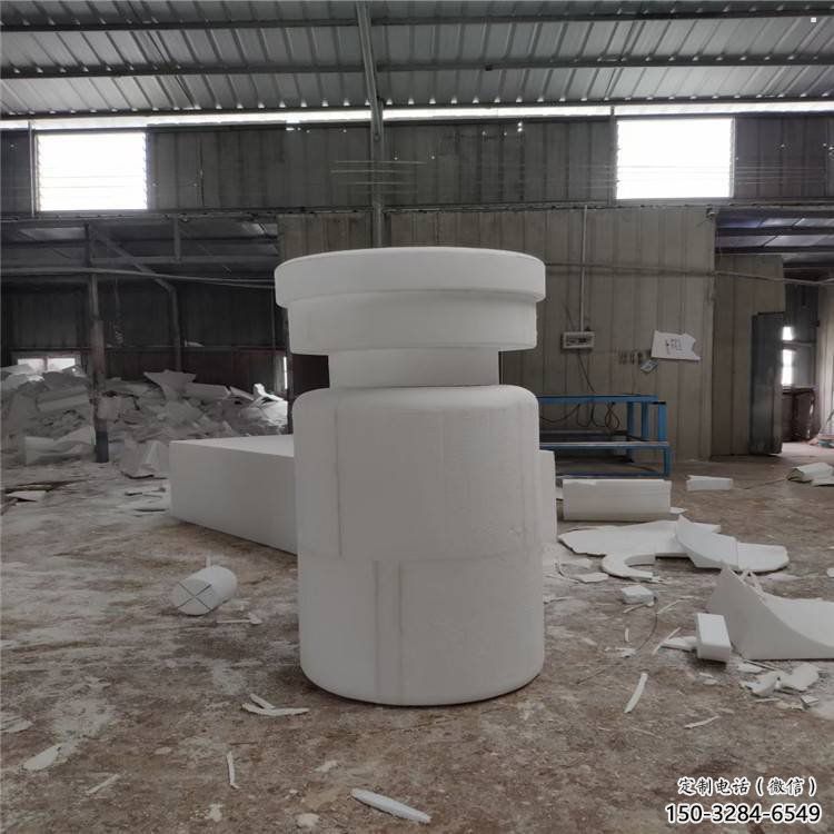 晉安仿真藥瓶雕塑，美陳藝術類，玻璃鋼藥瓶子雕塑廠家