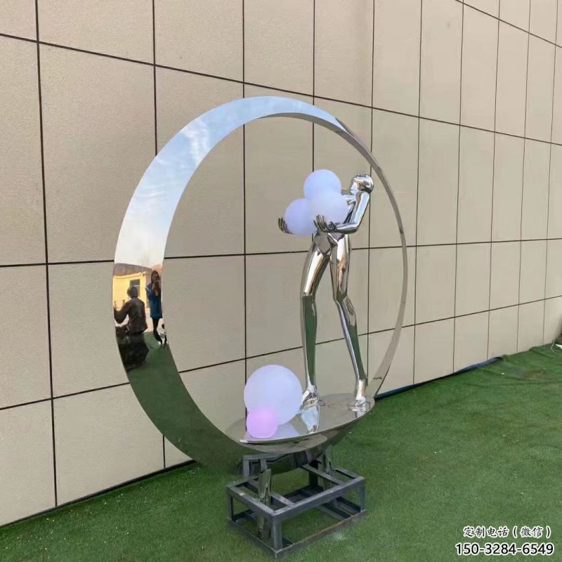 武威仙子雕塑展品，公園小品，景觀圓環(huán)仙子雕塑生產(chǎn)商