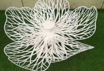 定西梨花雕塑供應，城市裝飾，鏤空梨花雕塑廠家優(yōu)選