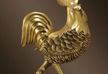 蘭州園林小雞雕塑，文化標(biāo)識，電鍍工藝