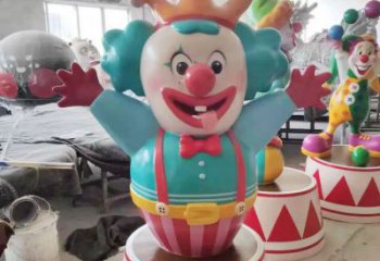 江門公園小丑雕塑