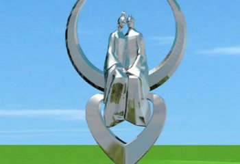 南寧創意牛郎織女雕塑