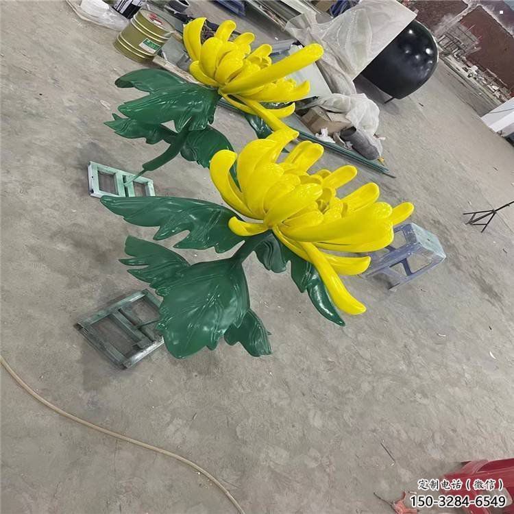 銅仁景區(qū)菊花雕塑優(yōu)選，圓雕體系，城市菊花雕塑選定