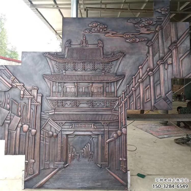 云巖地產浮雕供求，景區案例，景觀鍛銅浮雕廠家精選