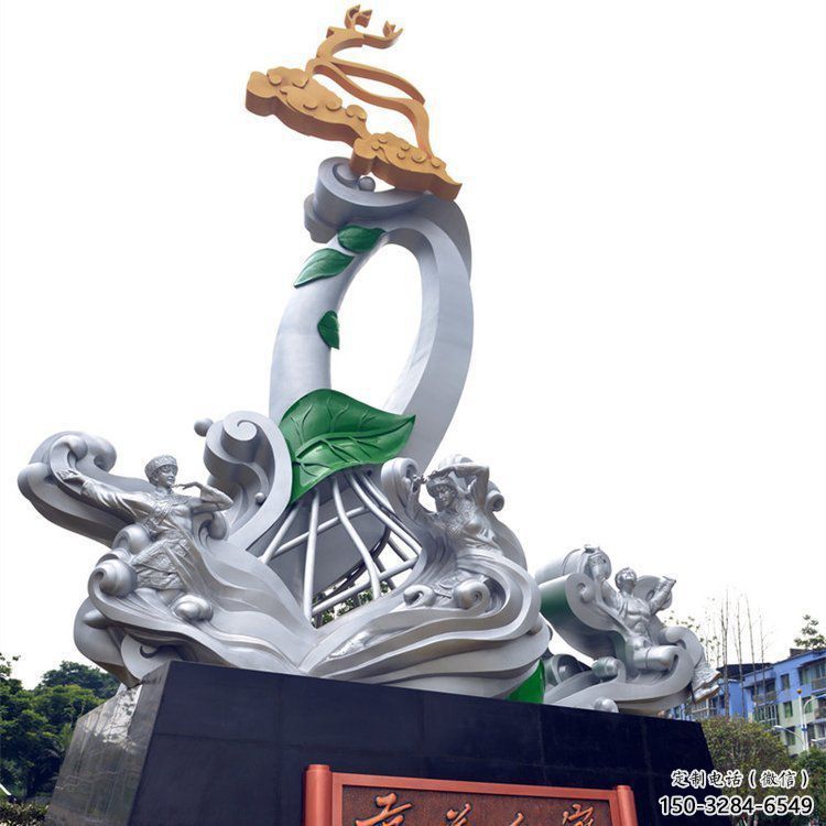 儋州蘭花雕塑承接，城市裝飾，大型蘭花花朵雕塑公司