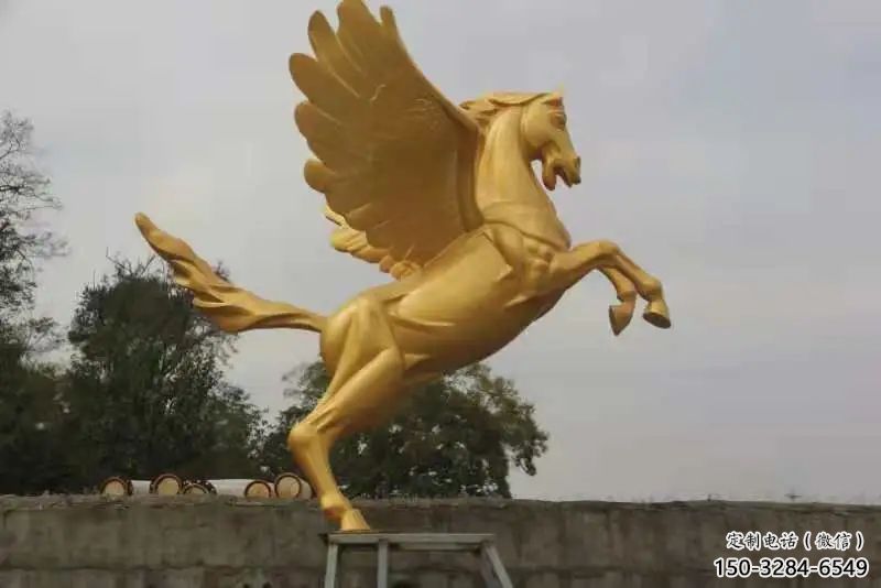 澄邁園林金馬雕塑