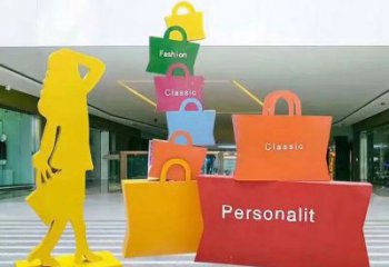 烏當(dāng)購(gòu)物人雕塑選定，景觀雕塑，不銹鋼購(gòu)物人雕塑生產(chǎn)商