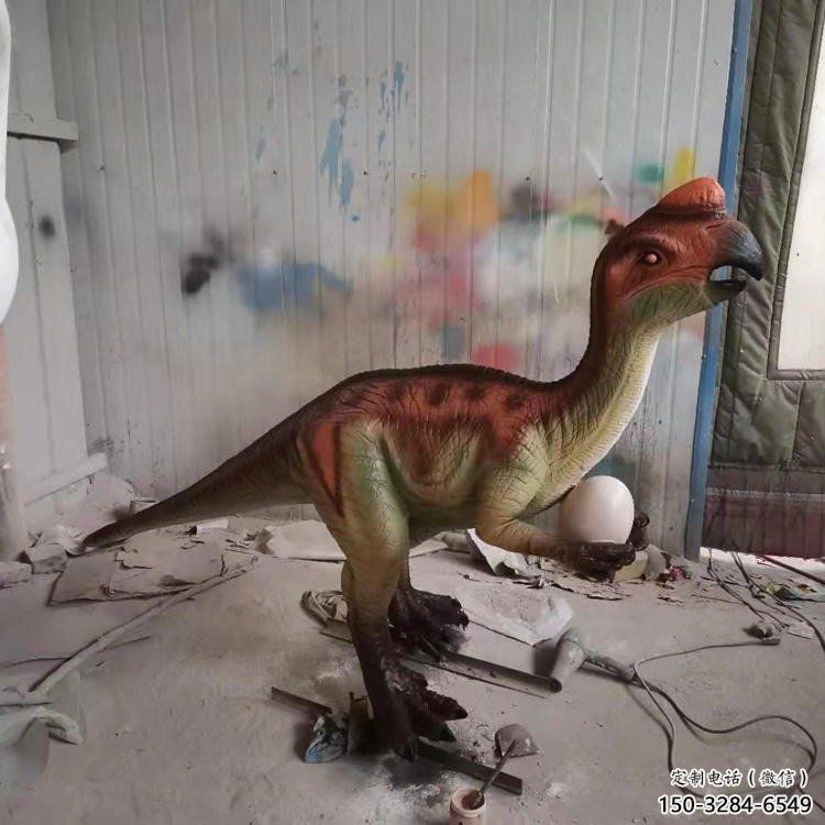 牡丹江抽象恐龍雕塑制造，動(dòng)物雕塑，玻璃鋼恐龍雕塑展品