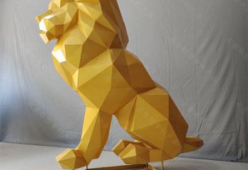 岳陽獅子雕塑服務商，動物雕塑，不銹鋼獅子雕塑制作