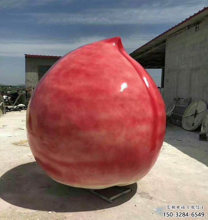 西吉公園壽桃雕塑