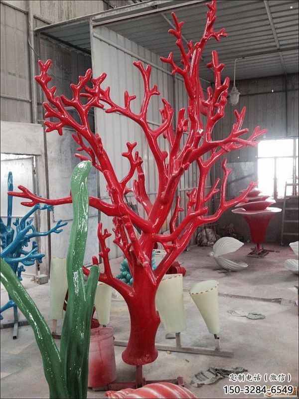 淄博仿真樹雕塑廠家，景區雕塑，玻璃鋼仿真樹雕塑選定