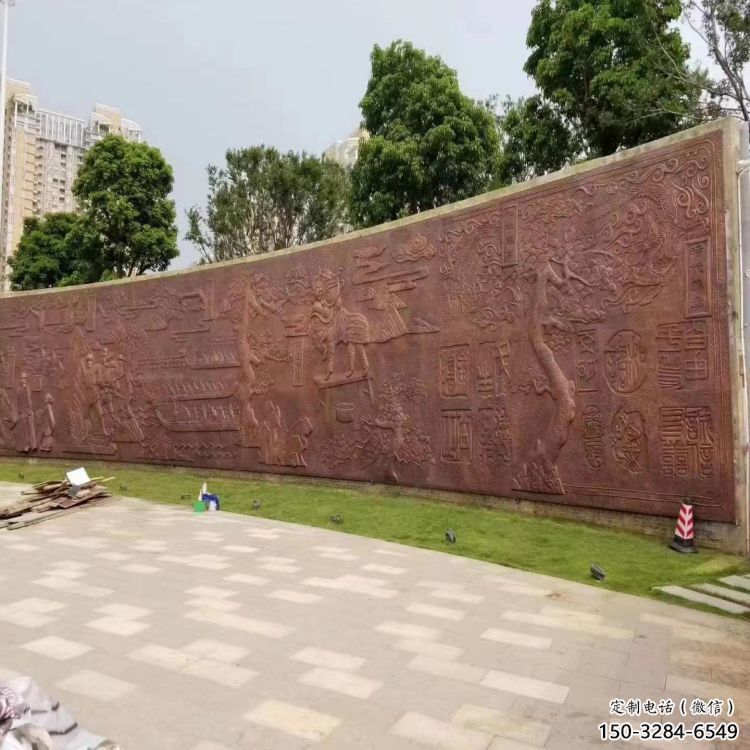 聊城鍛鋼浮雕精選，露天雕塑，景觀鍛銅浮雕制作公司