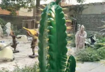 沈陽庭院仙人球雕塑