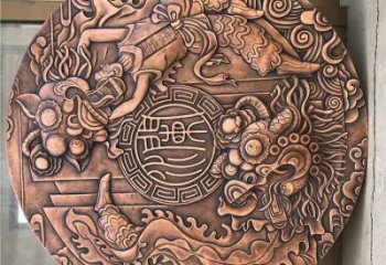 武川戶外浮雕供求，村標(biāo)概念，鍛銅浮雕制作廠家