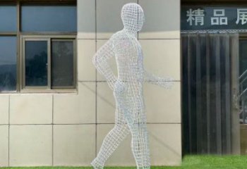 鹽池鏤空運(yùn)動(dòng)員雕塑服務(wù)商，美陳雕塑，鐵藝體育人物雕塑精選