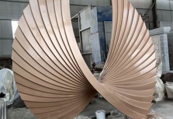 東營羽翼雕塑常用，景觀概念，不銹鋼羽翼雕塑展品