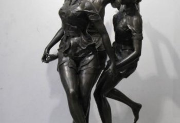 尖草坪住宅小區(qū)跳舞雕塑