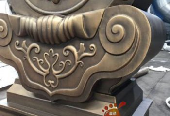 大同抱箍鑄造觀賞型，露天雕塑，鑄銅抱箍雕塑訂做